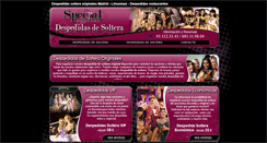 Desktop Screenshot of despedidasdesoltera.specialeventos.com