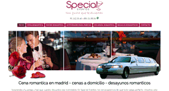 Desktop Screenshot of aniversarios.specialeventos.com