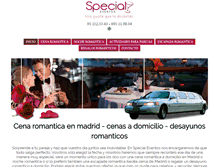 Tablet Screenshot of aniversarios.specialeventos.com